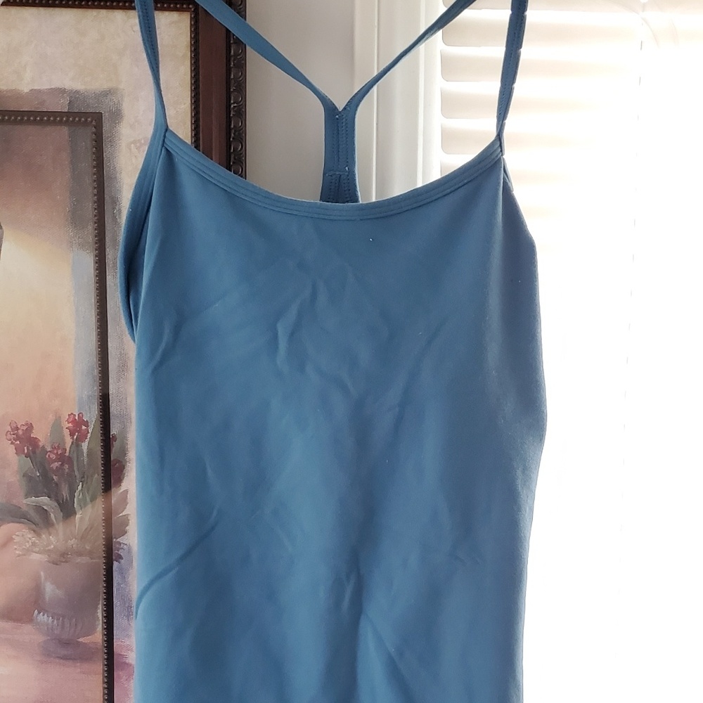 Blue lulu lemon top power y